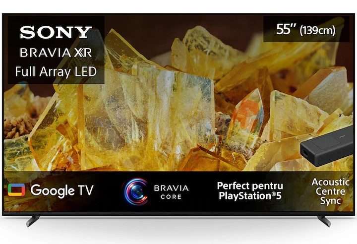 Ревю на Телевизор Sony BRAVIA LED 55X90L: Изискано 4K Качество и Висока Честота на Опресняване за Плавно Гледане