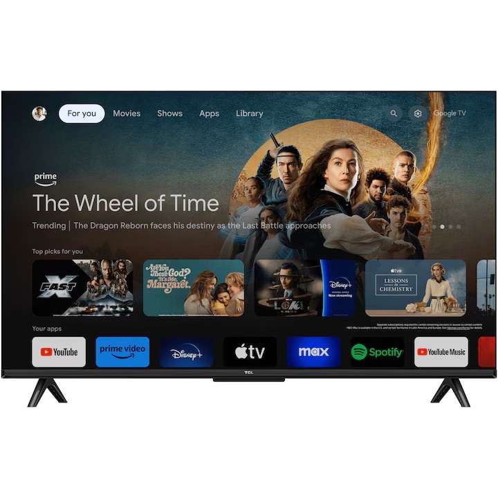 Телевизор TCL LED 43P655: Баланс на Качество и Технологии в Компактен 43-инчов Формат