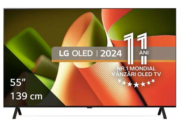 LG OLED 55B42LA – Модел 2024: Ново ниво на качество и реализъм с 4K OLED технология