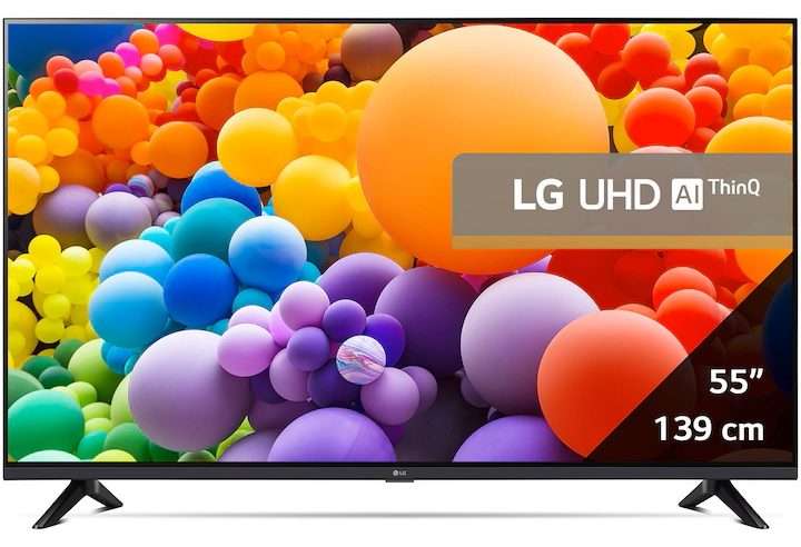Телевизор LG LED 55UT73003LA: Съчетавайки иновация, стил и функционалност