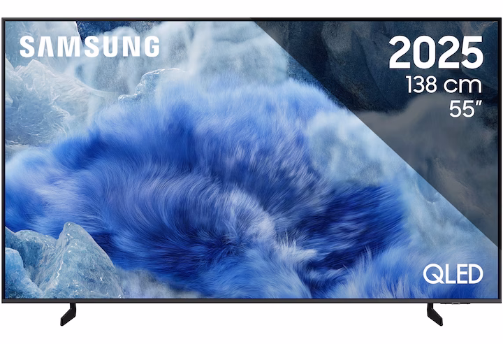 Телевизор SAMSUNG QLED 55Q8F (2025) – Интелигентна картина, впечатляващ реализъм и модерен дизайн