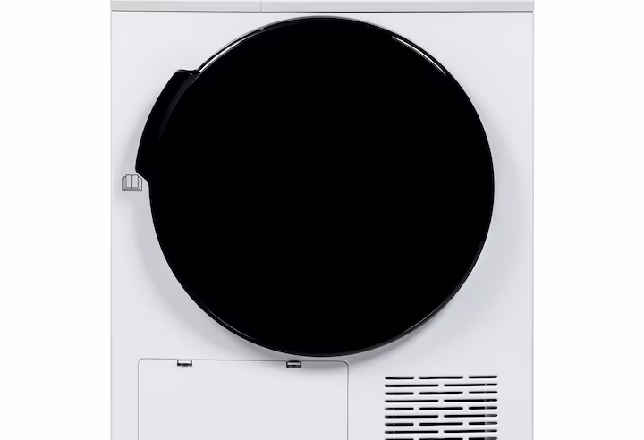 Сушилня Heinner HHPD-M9G5PBKD++, Термопомпа, 9 кг, 16 програми, Клас D, LED дисплей, Функция против намачкване, Индикатор за почистване на филтъра за мъх, Индикатор за пълен резервоар за вода, Заключване за деца, Бял