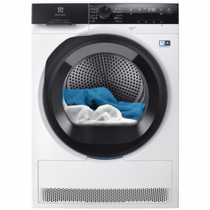 Electrolux EW8D495MC – интелигентна сушилня с SteamCare и 3DSense за перфектна грижа за дрехите
