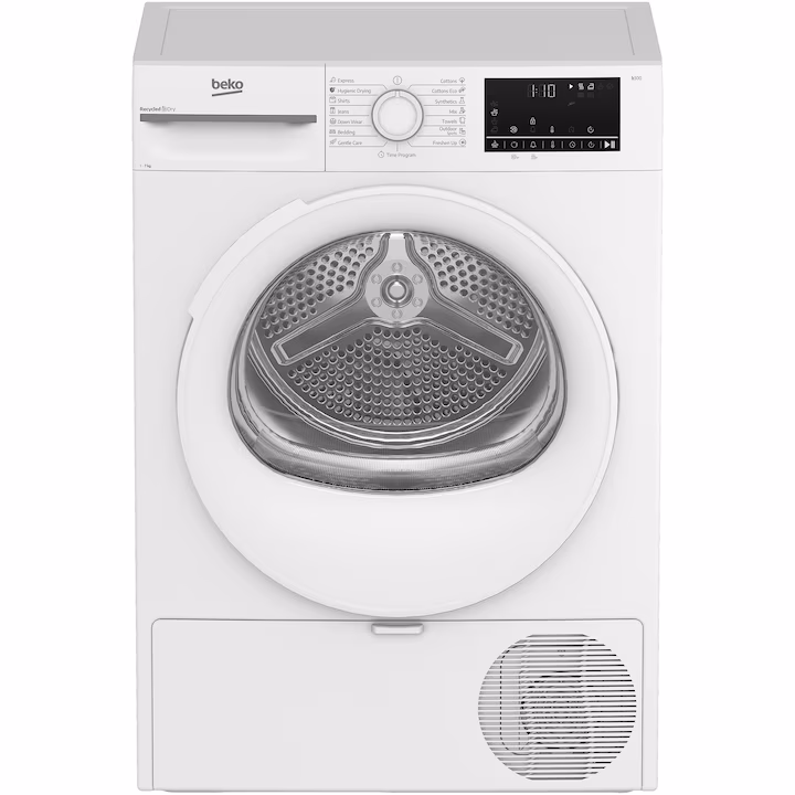 Beko BM3T4723WWEU – компактна и интелигентна сушилня с термопомпа за ефективна грижа за дрехите