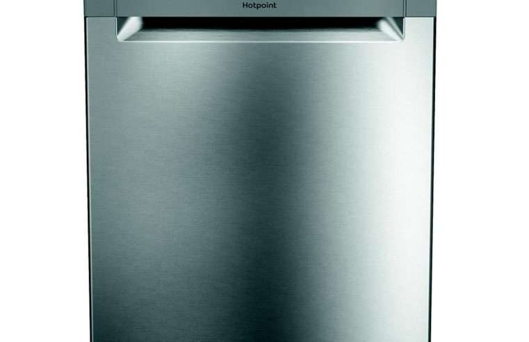 Ревю на Съдомиялна машина Hotpoint-Ariston H2F HL626 X: 14 комплекта, клас E
