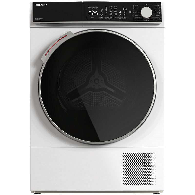 Ревю на Сушилня Sharp KD-NHL8S9GWC: 8 kg, клас C