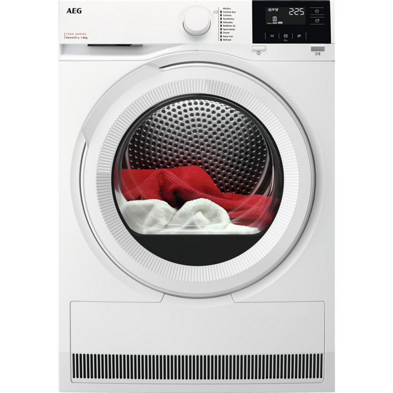 Ревю на Сушилня AEG TR718L2E: 8 kg, клас E