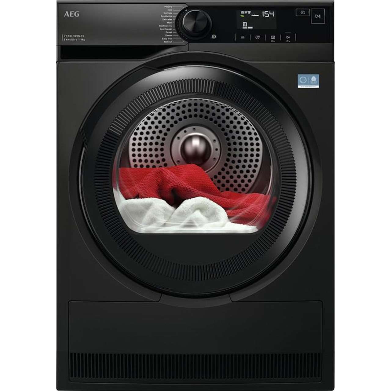 Ревю на Сушилня AEG TR7394DE: 9 kg, клас C