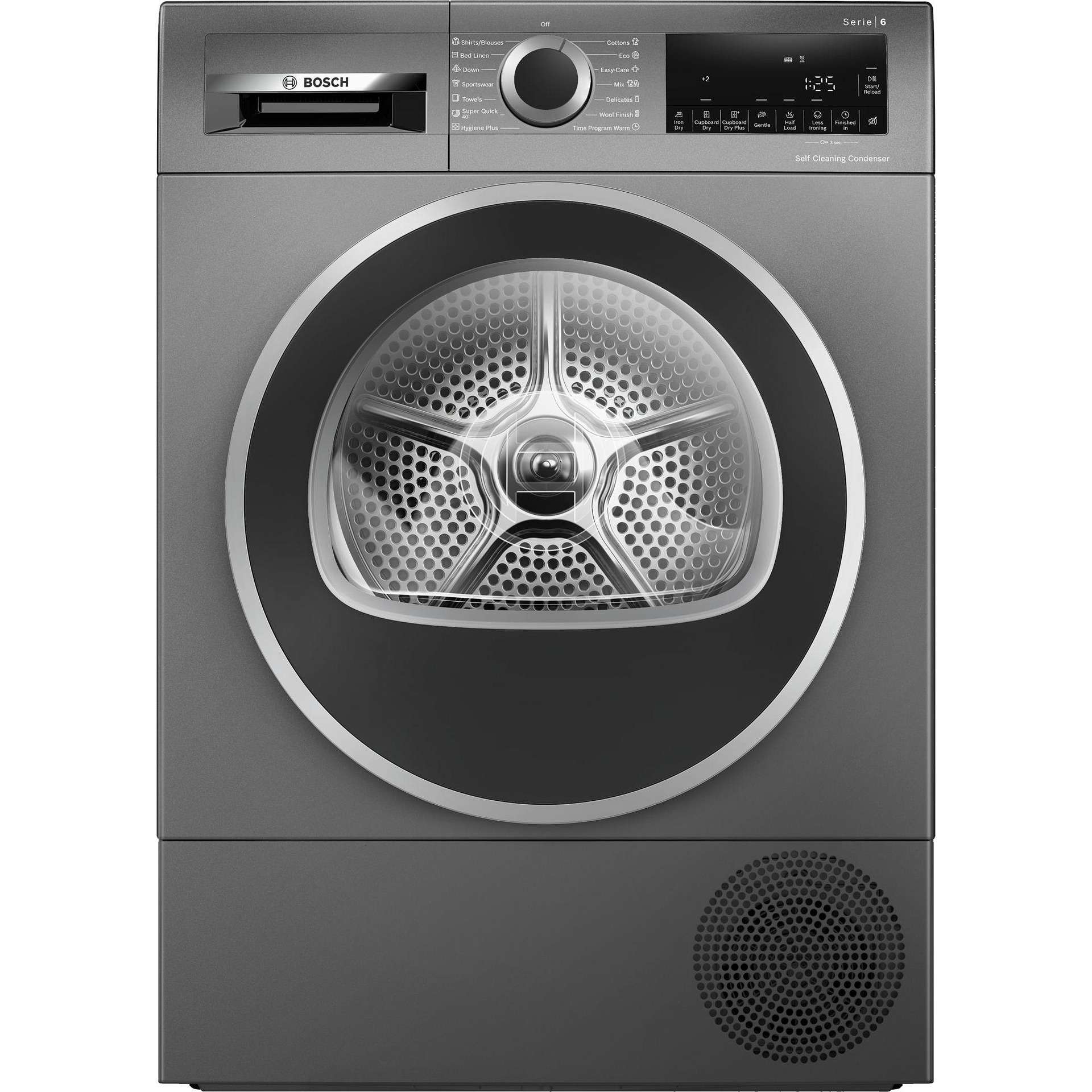 Ревю на Сушилня Bosch WQG245DREU: 9 kg, клас C