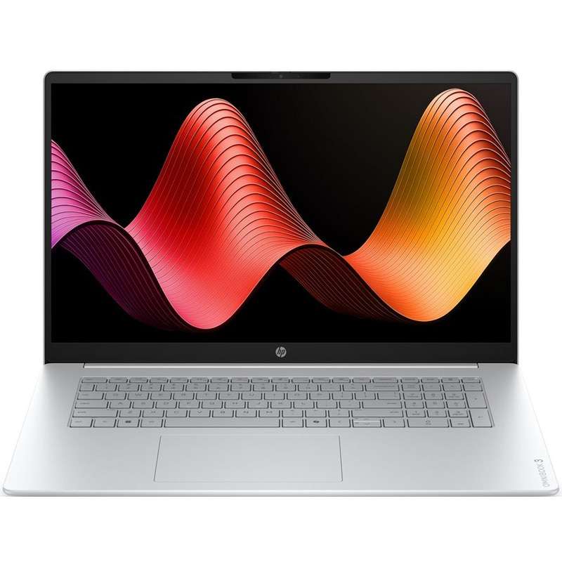 Лаптоп HP OmniBook 3 17-dp0003nn (AMD Ryzen 5, 17.3“ Full HD, 8GB RAM): Голям екран за дом и ежедневна работа
