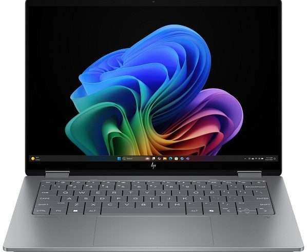 Лаптоп HP OmniBook X Flip 14-fk0019nn (Ryzen AI 7 350, 24GB RAM, 1TB SSD): Гъвкав конвертируем 2-в-1