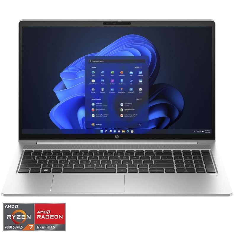 Лаптоп HP ProBook 455 G10 (AMD Ryzen 7 7730U, 16GB RAM, 512GB SSD): Мощен бизнес избор с LAN порт