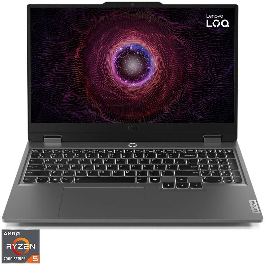 Лаптоп Lenovo LOQ 15ARP9 (AMD Ryzen 5 7235HS, RTX 3050, 144Hz): Гейминг за начинаещи геймъри