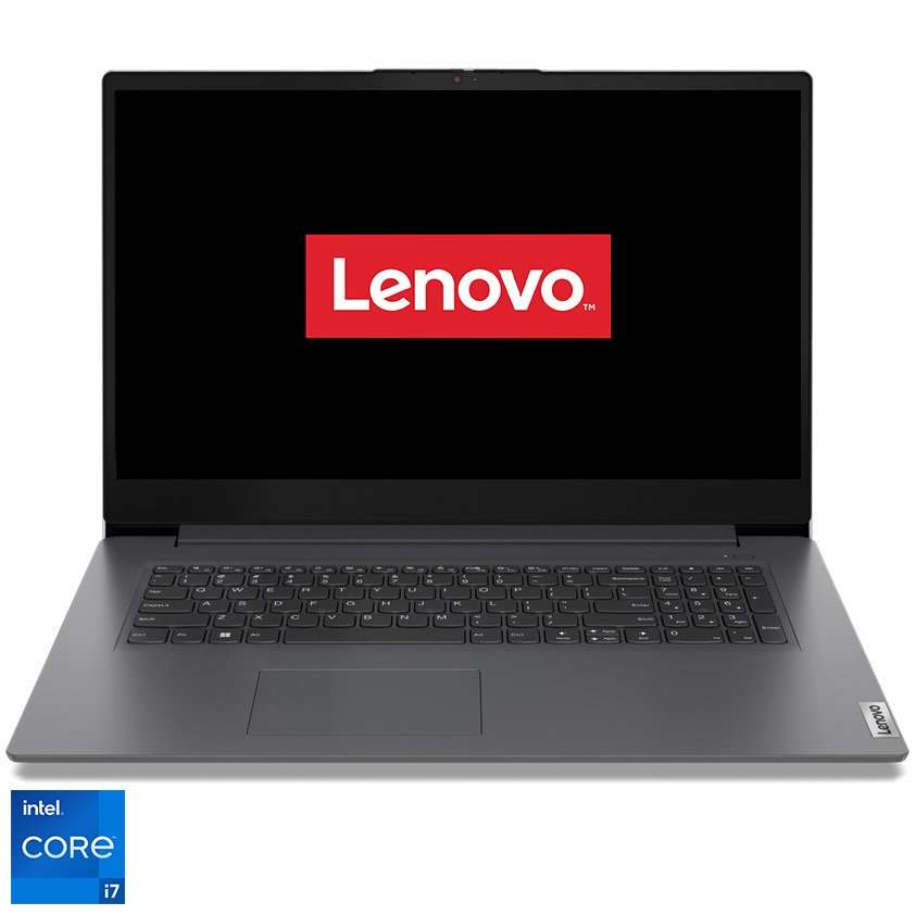 Лаптоп Lenovo V17 G4 IRU (Core i7-1355U, 17.3″ Full HD, 16GB RAM): Голям екран за офис многозадачност
