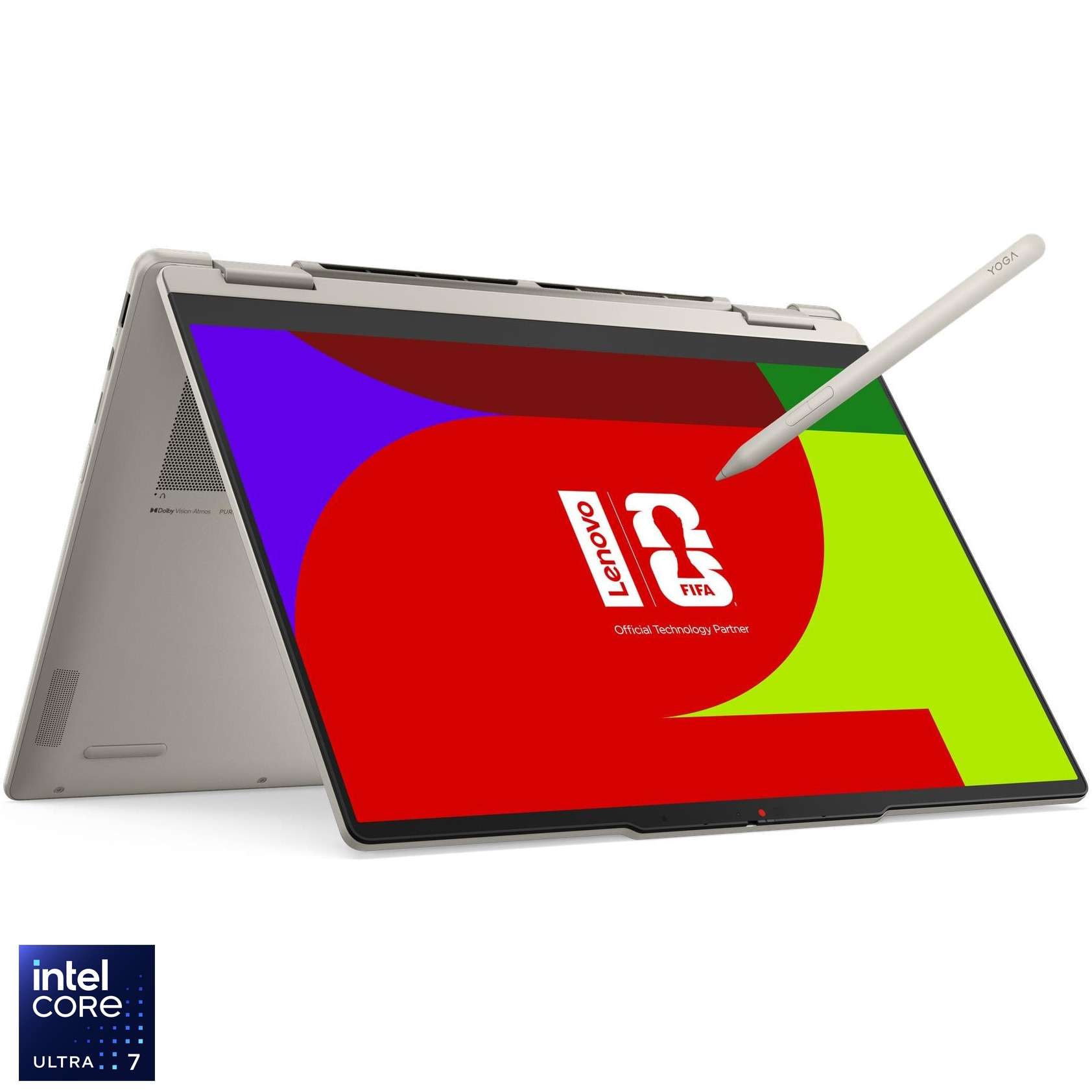 Лаптоп Lenovo Yoga 7 2-in-1 14IPH11 (Intel Core Ultra 7 355, 24GB RAM, OLED Touch): Гъвкав хибрид за работа и творчество