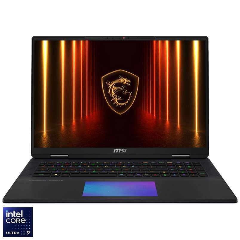 Лаптоп MSI Titan 18 HX AI (Core Ultra 9 285HX, RTX 5090, 64GB RAM): Абсолютният гейминг флагман