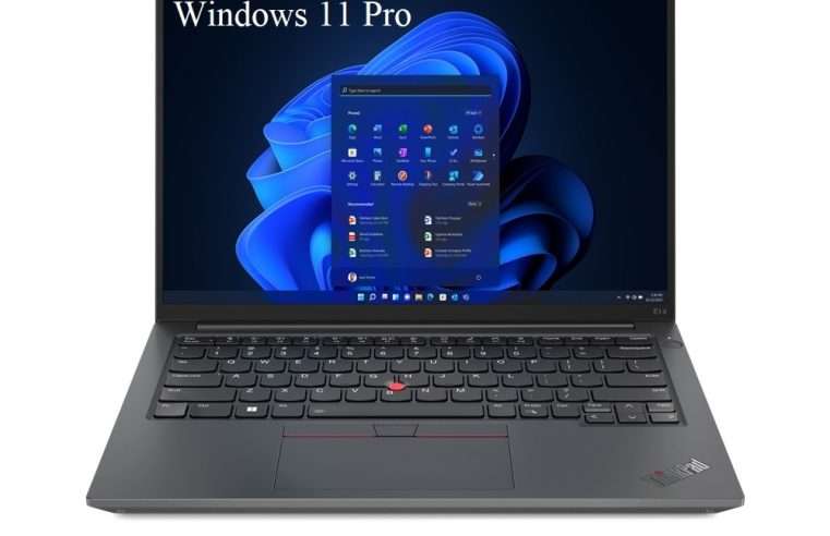 Лаптоп Lenovo ThinkPad E14 Gen 6 (AMD Ryzen 3 7330U, 40GB RAM, SSD до 1TB): Издръжлив бизнес спътник за офиса