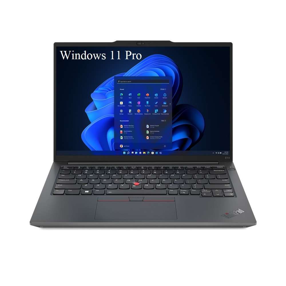 Лаптоп Lenovo ThinkPad E14 Gen 6 (AMD Ryzen 3 7330U, 40GB RAM, SSD до 1TB): Издръжлив бизнес спътник за офиса