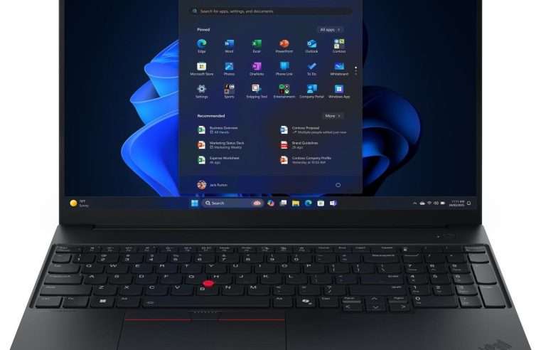 Лаптоп Lenovo ThinkPad E16 Gen 3 (Intel Core 5 210H, 16GB RAM, 512GB SSD): Просторен 16-инчов работен ThinkPad