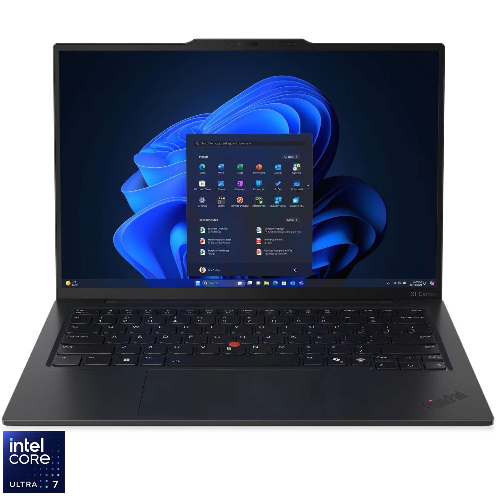 Лаптоп Lenovo ThinkPad X1 Carbon Gen 13 Aura Edition (Core Ultra 7 265U, 64GB RAM, 1TB SSD): Ултралек бизнес шампион