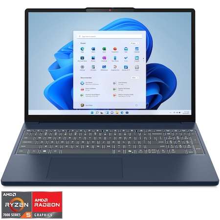 Лаптоп Lenovo IdeaPad Slim 3 15ARP10 (AMD Ryzen 5 7535HS, 16GB DDR5, 512GB SSD): Баланс между производителност и удобство за ежедневието