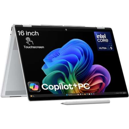 Лаптоп HP OmniBook X Flip 16-as0025nn: Гъвкавост и стил в едно 2-в-1 устройство