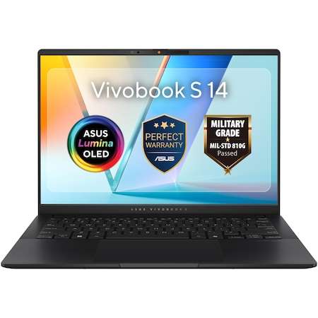 Лаптоп ASUS VivoBook S14: Ярки цветове и премиум дисплей за творци