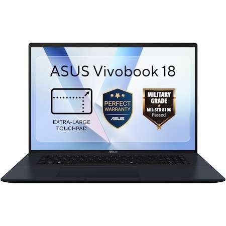 Лаптоп ASUS Vivobook 18 M1807HA: Баланс между производителност и удобство за ежедневието