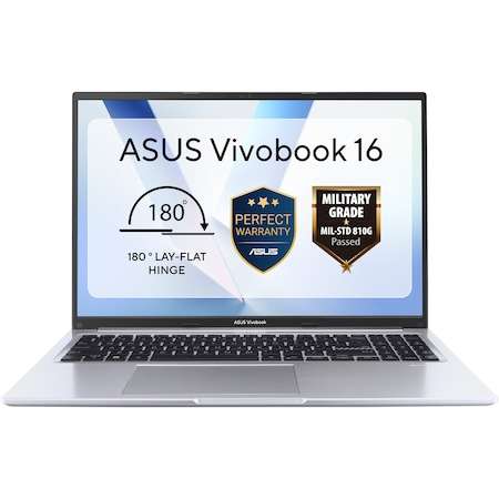Лаптоп ASUS Vivobook 16 X1607QA: Баланс между производителност и удобство за ежедневието
