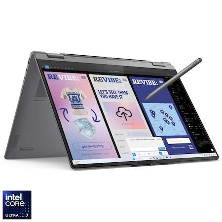 Лаптоп Lenovo Yoga 7 2-in-1 16ILL10: Впечатляващ дисплей и балансирана производителност
