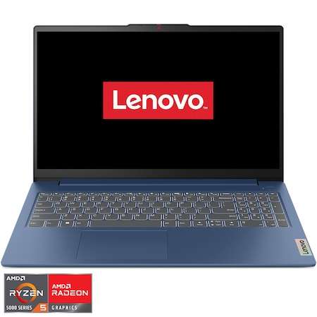 Лаптоп Lenovo IdeaPad Slim 3 15ABR8 (AMD Ryzen™ 5 5625U до 4.3GHz, 16GB DDR4, 512GB SSD, AMD Radeon™ Graphics, Abyss Blue): Баланс между производителност и удобство за ежедневието