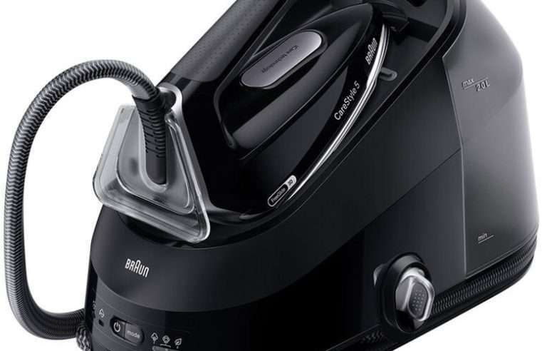 Ревю на Гладачна станция Braun CareStyle 5 IS5249BK: 2400W, 7.5 бара