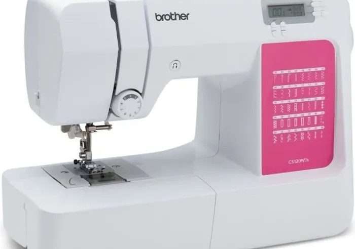 Шевна машина Brother CS120WTs – LCD екран, 750 точки в минута