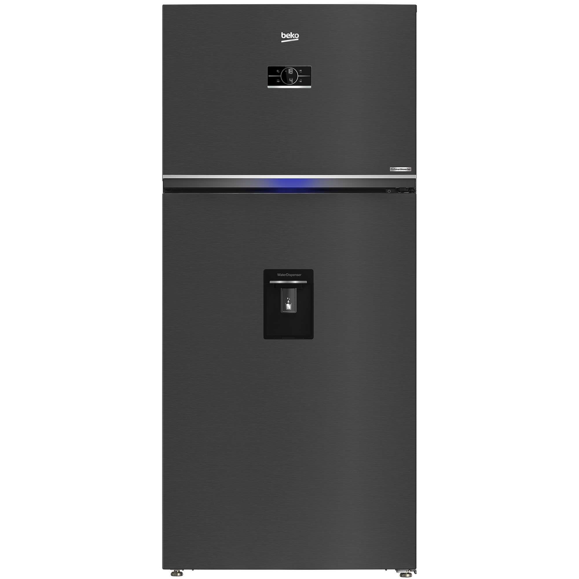 Ревю на Хладилник с две врати Beko RDNE650E40DZXBRN1: 630 л, клас E