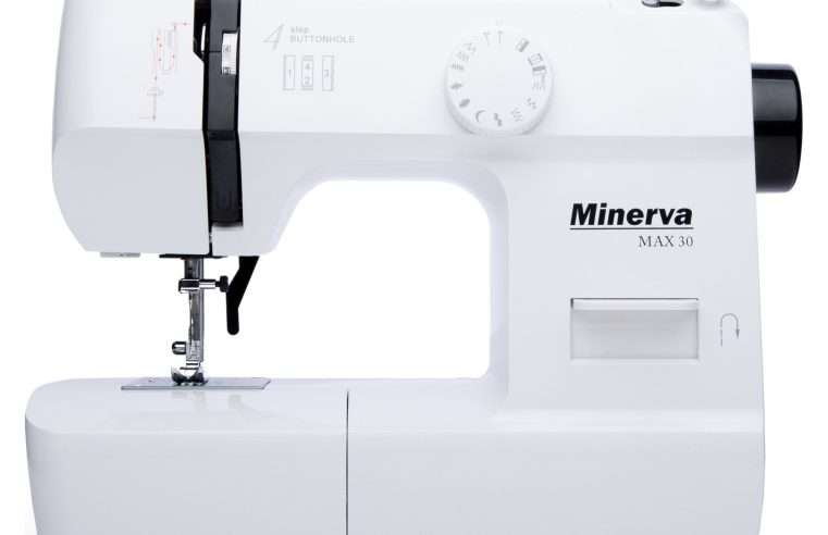 Шевна машина Minerva MAX30 – 13 програми, компактни размери 35x25x42см