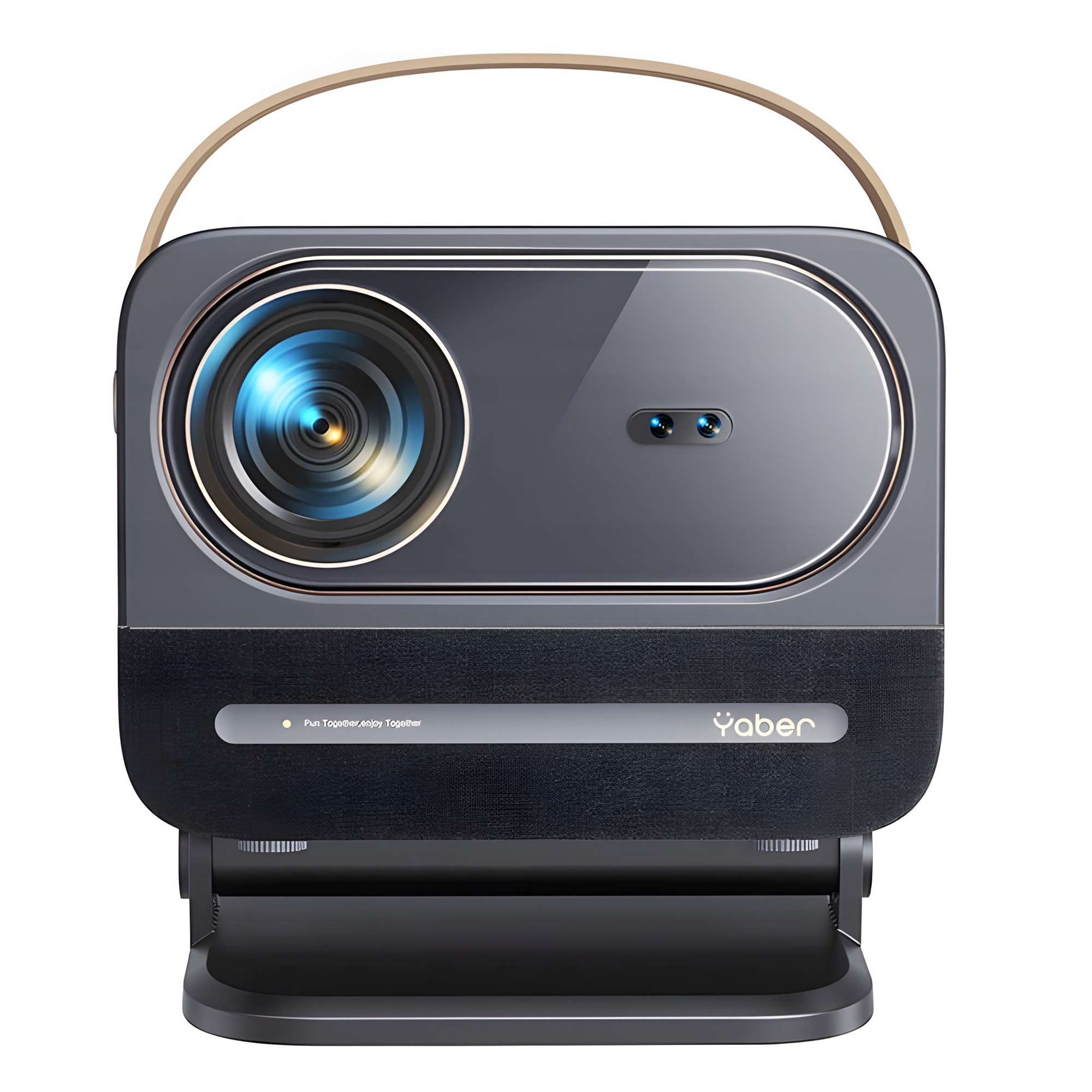Видеопроектор Yaber U12, 1080P, 700 ANSI лумена, Wi-Fi 6, Bluetooth 5.0, 25×22.5×19.3cm, пълен комплект