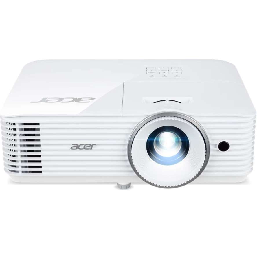 Видеопроектор Acer Projector H6546Ki, DLP, 1080p (1920×1080), 5200 ANSI Lm, 10 000:1, 3D, 24/7 operation, Auto Keystone, DC power on, 2xHDMI, RS232, Audio in/out, WiFi (kit incl.), Bag, 1x3W, 2.95Kg, White MR.JW011.002
