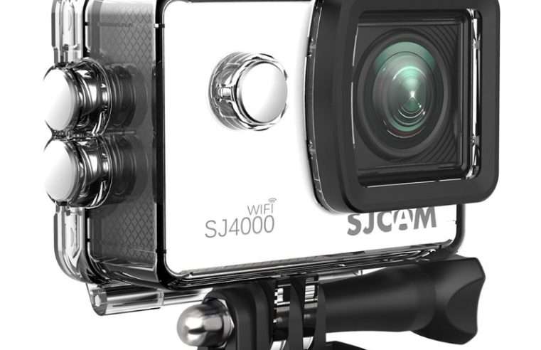 Спортна видеокамера SJCAM SJ4000WIFI, WIFI, Full HD 1080, 12MP, бяла