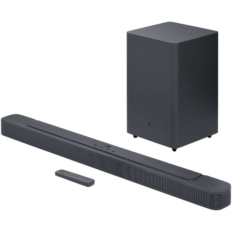 Soundbar JBL BAR 2.1 Deep Bass (MK2), 300W, Bluetooth, Черен