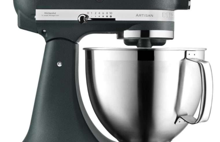 Планетарен миксер KitchenAid Artisan Elegance Pebbled Palm, 300 W, 4.8 л, Зелен