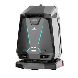 Прахосмукачка робот Rosiwit Skywalker 50-D, 3D LiDAR, Смарт, Черен