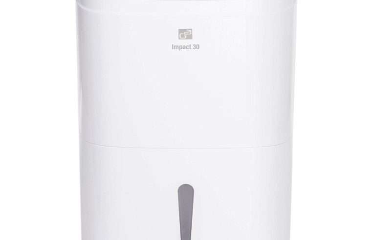 Обезвлажнител G21 Impact 30 WiFi 30л/24ч бял 34x51x24см