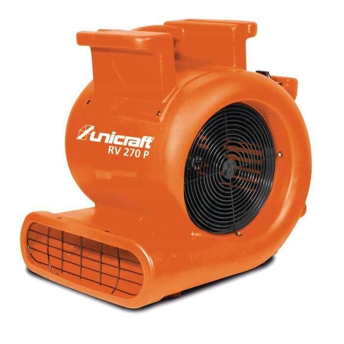 Радиален вентилатор Unicraft RV 270P 800W 495x490x470mm черен