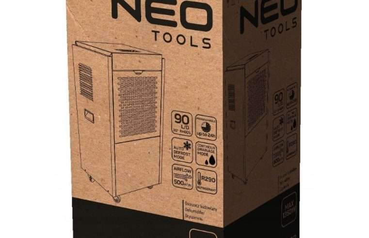 Dezumidificator NEO 1000W, 90-162, 90L/ден, 500m3/h, 48×40,5x91cm, 48kg