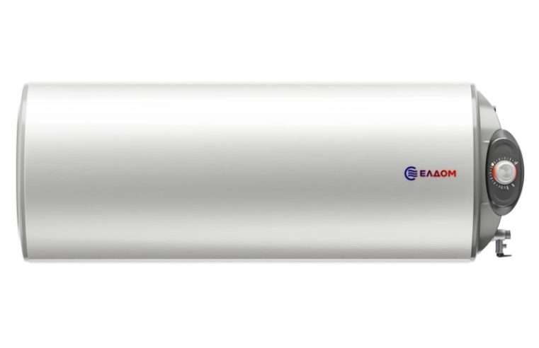Хоризонтален бойлер ЕЛДОМ WHF07039FR, 70л. 3 kW, емайлиран водосъдържател, изводи отдясно