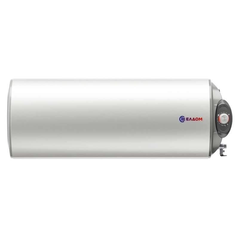 Хоризонтален бойлер ЕЛДОМ WHF07039FR, 70л. 3 kW, емайлиран водосъдържател, изводи отдясно