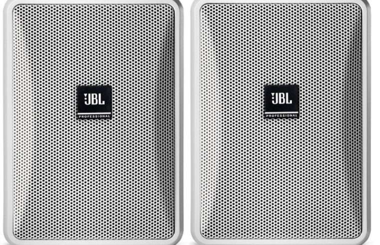 Комплект 2x външни колони JBL Control 23-1 Wh, 100V