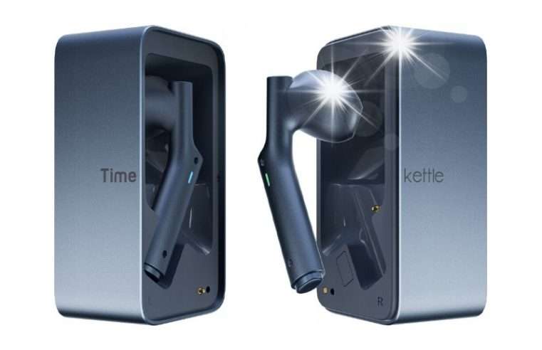 Слушалки преводачи Timekettle W4 AI, сини, 66,6×54,3×33,9мм