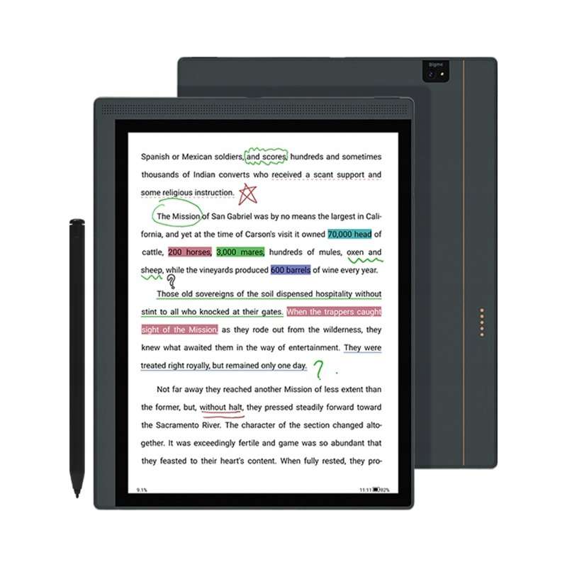 Електронна книга Bigme B1051C Lite, бележки, цветна, 10.3″, 64GB, 6GB RAM