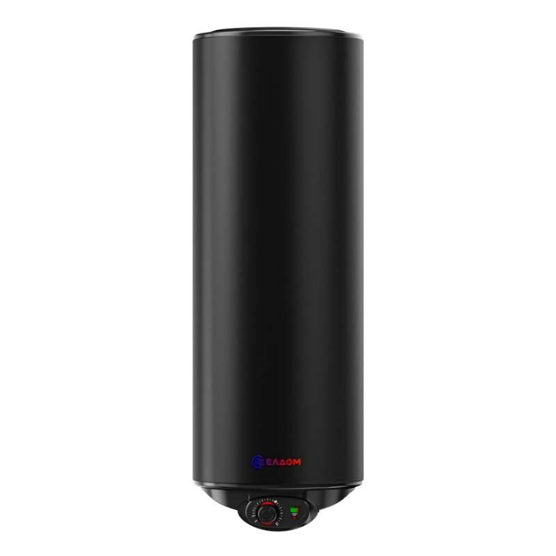 Вертикален бойлер ЕЛДОМ WVF08039FA-B 3kW, аноден тестер, черен мат 80 3 kW, емайлиран водосъдържател, диаметър 387 mm